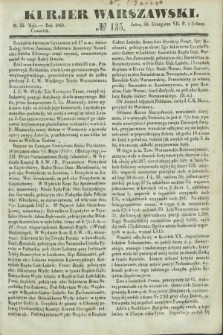 Kurjer Warszawski. 1849, № 135 (24 maja)