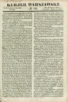 Kurjer Warszawski. 1849, № 166 (28 czerwca)