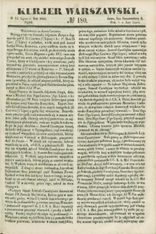 Kurjer Warszawski. 1849, № 180 (13 lipca)