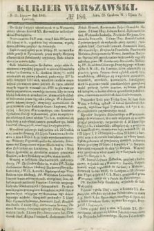 Kurjer Warszawski. 1849, № 186 (19 lipca)