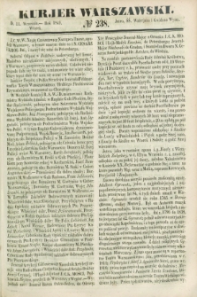 Kurjer Warszawski. 1849, № 238 (11 września)
