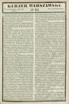 Kurjer Warszawski. 1849, № 264 (7 października)