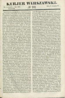 Kurjer Warszawski. 1849, № 292 (5 listopada)