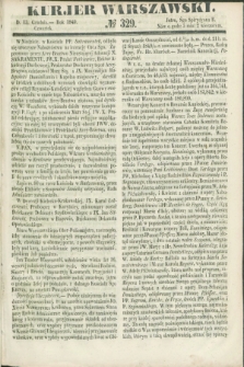 Kurjer Warszawski. 1849, № 329 (13 grudnia)