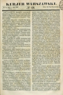 Kurjer Warszawski. 1850, № 126 (15 maja)