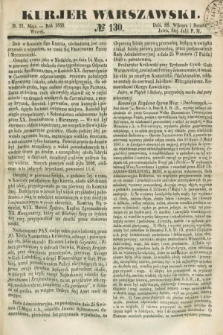 Kurjer Warszawski. 1850, № 130 (21 maja)