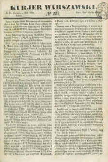 Kurjer Warszawski. 1850, № 221 (24 sierpnia)