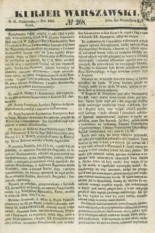 Kurjer Warszawski. 1850, № 268 (11 października)