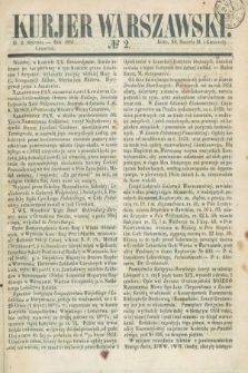 Kurjer Warszawski. 1851, № 2 (2 stycznia)