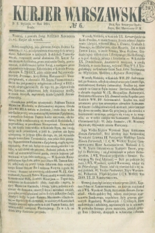 Kurjer Warszawski. 1851, № 6 (8 stycznia)
