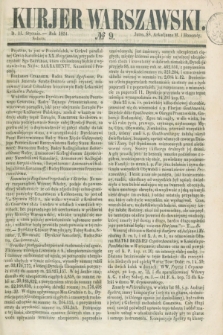 Kurjer Warszawski. 1851, № 9 (11 stycznia)