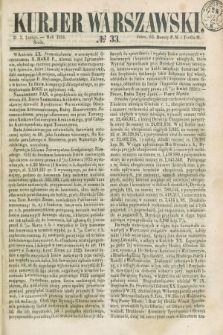 Kurjer Warszawski. 1851, № 33 (5 lutego)