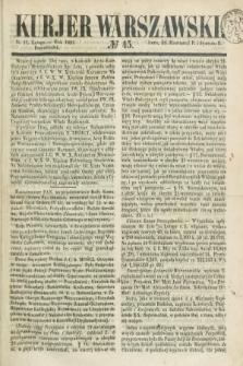 Kurjer Warszawski. 1851, № 45 (17. lutego)