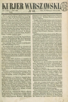 Kurjer Warszawski. 1851, № 61 (5. marca)