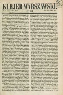 Kurjer Warszawski. 1851, № 69 (13 marca)