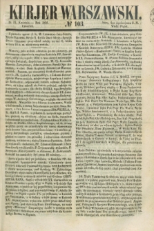 Kurjer Warszawski. 1851, № 103 (17 kwietnia)