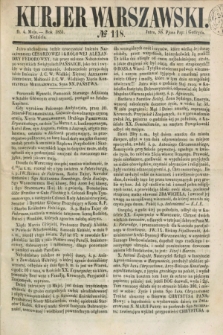 Kurjer Warszawski. 1851, № 118 (4 maja)
