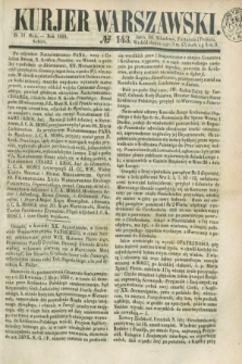 Kurjer Warszawski. 1851, № 143 (31 maja)