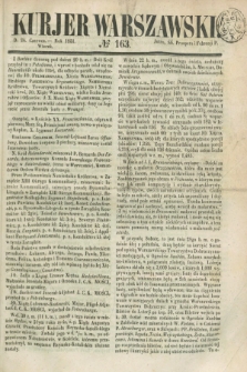 Kurjer Warszawski. 1851, № 163 (24 czerwca)