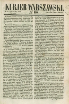 Kurjer Warszawski. 1851, № 199 (31 lipca)