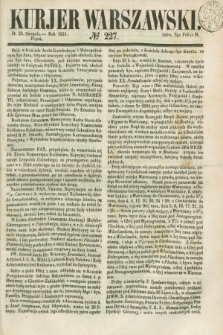 Kurjer Warszawski. 1851, № 227 (29 sierpnia)