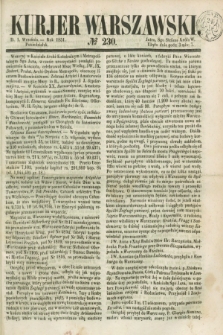 Kurjer Warszawski. 1851, № 230 (1 września)