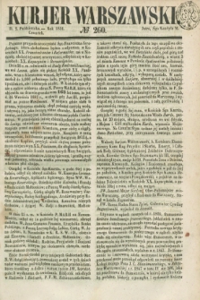 Kurjer Warszawski. 1851, № 260 (2 października)