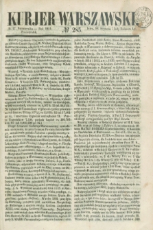 Kurjer Warszawski. 1851, № 285 (27 października)