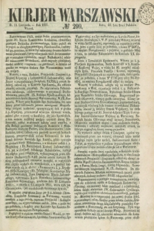 Kurjer Warszawski. 1851, № 299 (11 listopada)