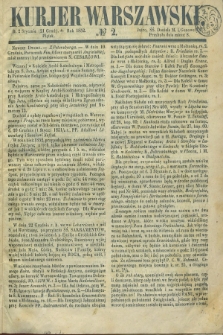 Kurjer Warszawski. 1852, № 2 (2 stycznia)