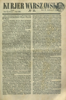 Kurjer Warszawski. 1852, № 55 (27 lutego)