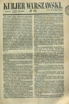 Kurjer Warszawski. 1852, № 68 (11 marca)