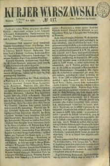 Kurjer Warszawski. 1852, № 117 (2 maja)