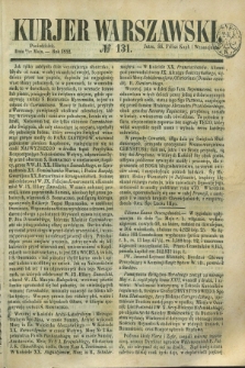 Kurjer Warszawski. 1852, № 131 (17 maja)