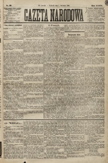 Gazeta Narodowa. 1888, nr 77