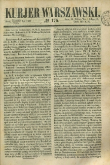 Kurjer Warszawski. 1852, № 176 (7 lipca)