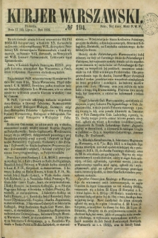 Kurjer Warszawski. 1852, № 194 (25 lipca)