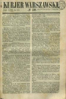 Kurjer Warszawski. 1852, № 239 (10 września)