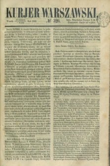 Kurjer Warszawski. 1852, № 326 (7 grudnia)