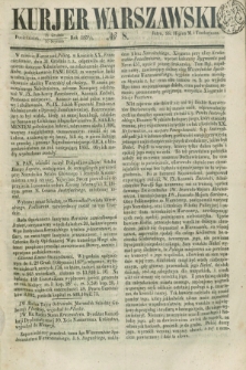 Kurjer Warszawski. 1853, № 8 (10 stycznia)