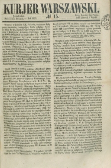 Kurjer Warszawski. 1853, № 15 (17 stycznia)