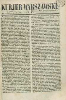 Kurjer Warszawski. 1853, № 24 (26 stycznia)