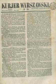 Kurjer Warszawski. 1853, № 28 (30 stycznia)