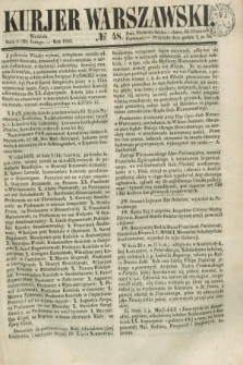 Kurjer Warszawski. 1853, № 48 (20 lutego)