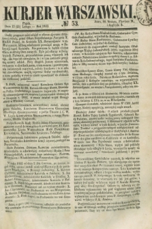 Kurjer Warszawski. 1853, № 53 (25 lutego)