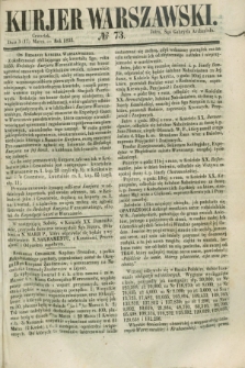 Kurjer Warszawski. 1853, № 73 (17 marca)