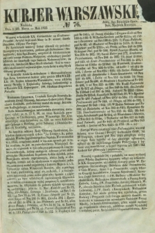 Kurjer Warszawski. 1853, № 76 (20 marca)