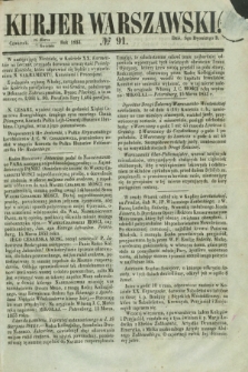 Kurjer Warszawski. 1853, № 91 (7 kwietnia)