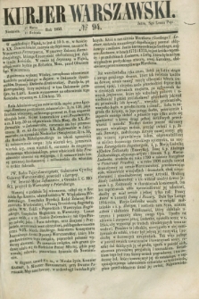 Kurjer Warszawski. 1853, № 94 (10 kwietnia)