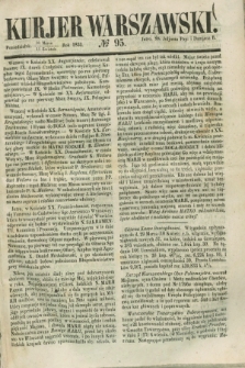 Kurjer Warszawski. 1853, № 95 (11 kwietnia)